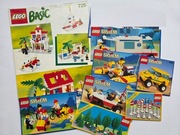 Zestaw instrukcji LEGO Classic Town 6666 6665 6550 6648 1959 bonus 725