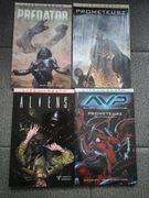 Life and Death komplet 4 tomów. Aliens, Predator, Prometeusz 
