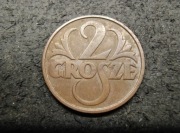 II RP 2 grosze 1937 rok 