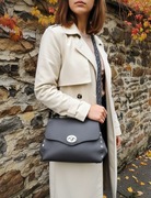 COO&COO FASHION  NOWA! Szara torebka z regulowanym paskiem