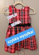 Szybka wysyłka! Sukienka świateczna w nowa 116
