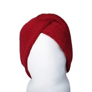 Szeroka opaska Merino Handmade | 100% Wełna Merynosa | Ciepła