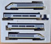 Hornby 00 Eurostar 4 czesciowy zestaw  DCC  {Digitrax dekoder)