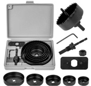 MASTIFF OTWORNICA FREZY DO DREWNA PŁYT GIPSOWYCH Zestaw otwornic 64-127mm