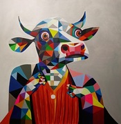 Obraz akrylowy:" Poniedziałek!" 100x100