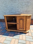 Szafka RTV narożna drewniana