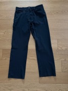Czarne spodnie, stretch, Hugo Boss - 34/32