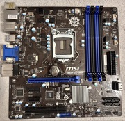 Płyta główna MSI B85M-E43 Dash oraz procesor chłodzenie i 4x8gb ddr3 ram