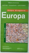 Europa. Mapa drogowa. 1:4 000 000
