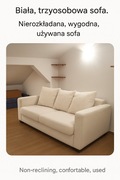 Używana sofa – nierozkładana, komfortowa i stylowa
