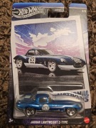 Hot Wheels Silver Series Jaguar Lightweight E-Type NOWY