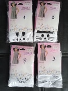 Białe rajstopy dla dziewczynki wiek 12/14 lat 