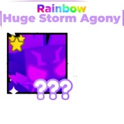Rainbow Huge Storm Agony