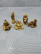 Figurki kolekcjonerskie 5 sztuk