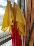 Flagi narożne. Choragiewki bezpieczeństwa 