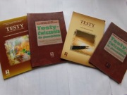Testy i ćwiczenia dla gimnazjum cz. humanistyczna x2, cz. mat-przyrod x2