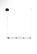 Lampa wisząca LED 9W SANPO PND-26384-3-GD-CL Italux