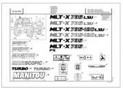 Katalog części Manitou MLT-X 735 T LSU,  MLT-X 735-120 LSU Seria S6-E3 ENG
