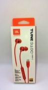 JBL Tune 310  Słuchawki przewodowe  USB-C  Czerwone  Nowe  Oryginał
