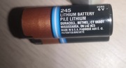 Bateria litowa Duracell 6V 245 wyprodukowana w USA