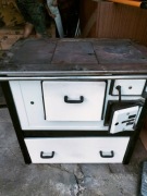 Piec węglowy z piekarnikiem