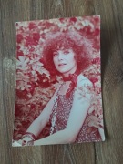 stara pocztówka z Ireną Jarocką stan db