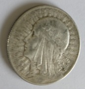 5 złotych - 1932 - Polska - Głowa Kobiety/Polonia