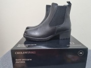 Cholewiński buty skórzane damskie rozmiar 38 