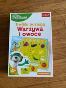 Trefliki poznają warzywa i owoce trefl gra edukacyjna