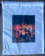 Worek sportowy genzie biały white dla dzieci kolorowy