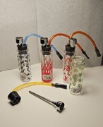 Mini fajki wodne szklane 