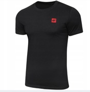 Nowy! T-shirt 4F czarny M małe logo