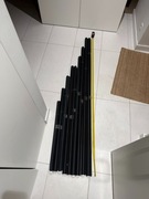 Rolety wewnętrzne podgumowane w kolorze białym i czarnym