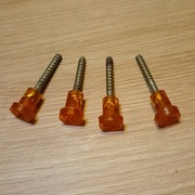 Śruba pomarańczowa krótka Fiat 126p 