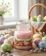 Świeczki sojowe, Truskawka & Rabarbar na Wielkanoc 