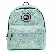 HYPE plecak szkolny miętowy błyszczący brokatowy