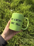 Kubek matowy zielony 330 ml no kurwa The bill