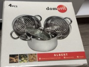 zestaw garnków do gotowania na parze 