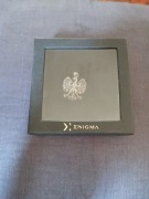 Zawieszka patriotyczna srebro złocone 