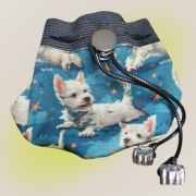 Saszetka na psie przysmaki - szczęście i bezpieczeństwo 