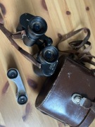 Polska lornetka PZO 6x30 w komplecie + lornetka teatralna PZO