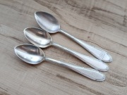 POSREBRZANE ŁYŻECZKI DO KAWY FILIŻANKI WMF WZÓR KREUZBAND