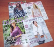 Burda Plus Duże jest piękne 4 numery wykroje, szycie, krawiectwo, modele