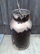 Stara kanka aluminiowa wys 45cm