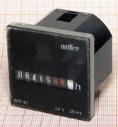 Licznik czasu pracy 24V 50Hz BW40.X8 15T55 MULLER [0RK]3