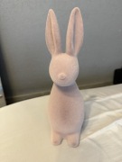 Zając flokowany 30 cm