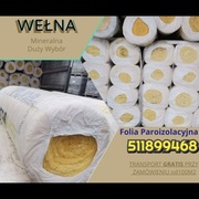 Wełna mineralna Ursa climwool isover rockwool 20cm 15cm 10cm 5cm TRANSPORT 