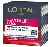 L’Oréal Revitalift  krem przeciwstarzeniowy o potrójnym działaniu  noc 50ml