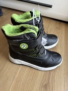 Śniegowce Dziecięce Ocieplane, Buty Zimowe Rozmiar 33