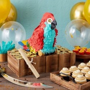 Piniata Papuga na urodziny Blue Panda 37 cm